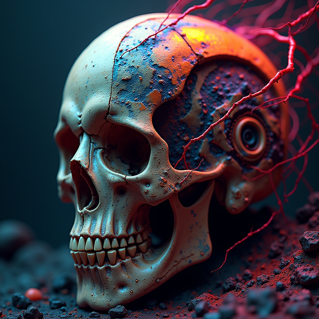 Skull artwork 5