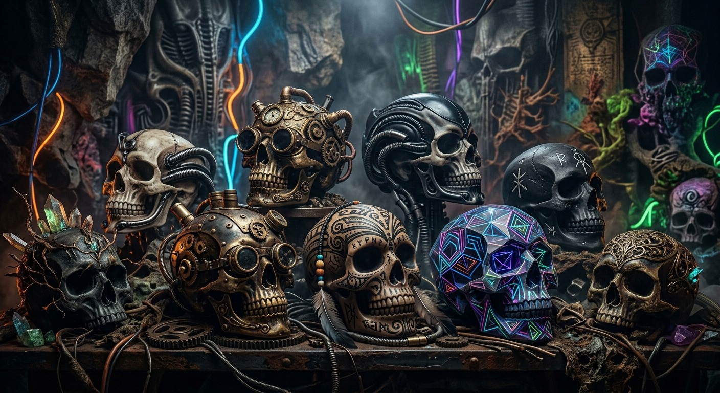 Skull artwork 8
