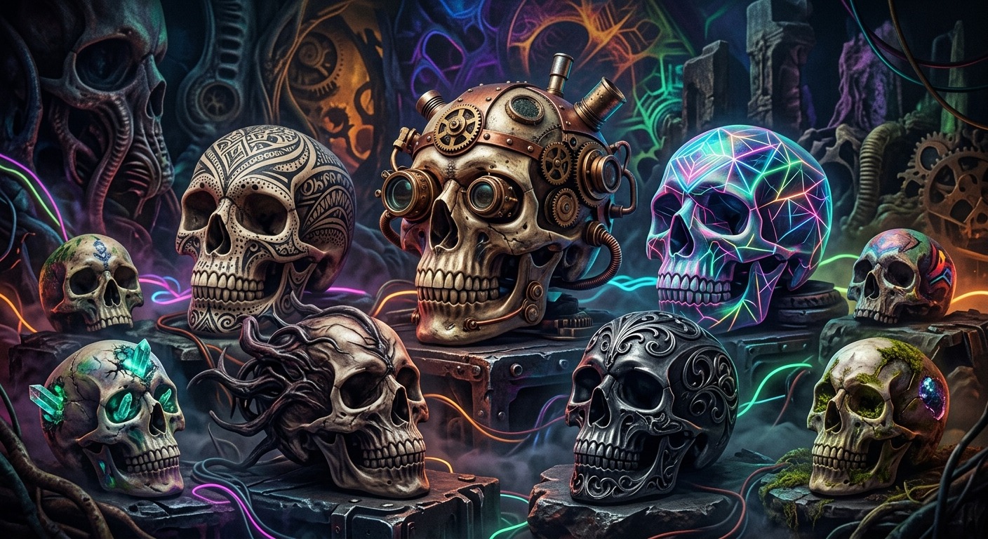 Skull artwork 10